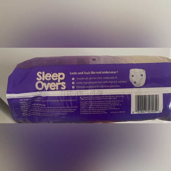 Sleepover sleeping diapers brand new - Picture 2 of 3